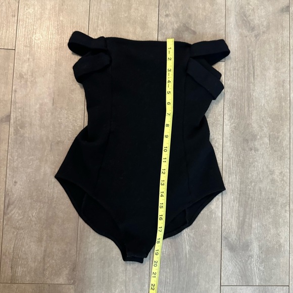 ANGL Black bodysuit women’s size Medium - Picture 4 of 16